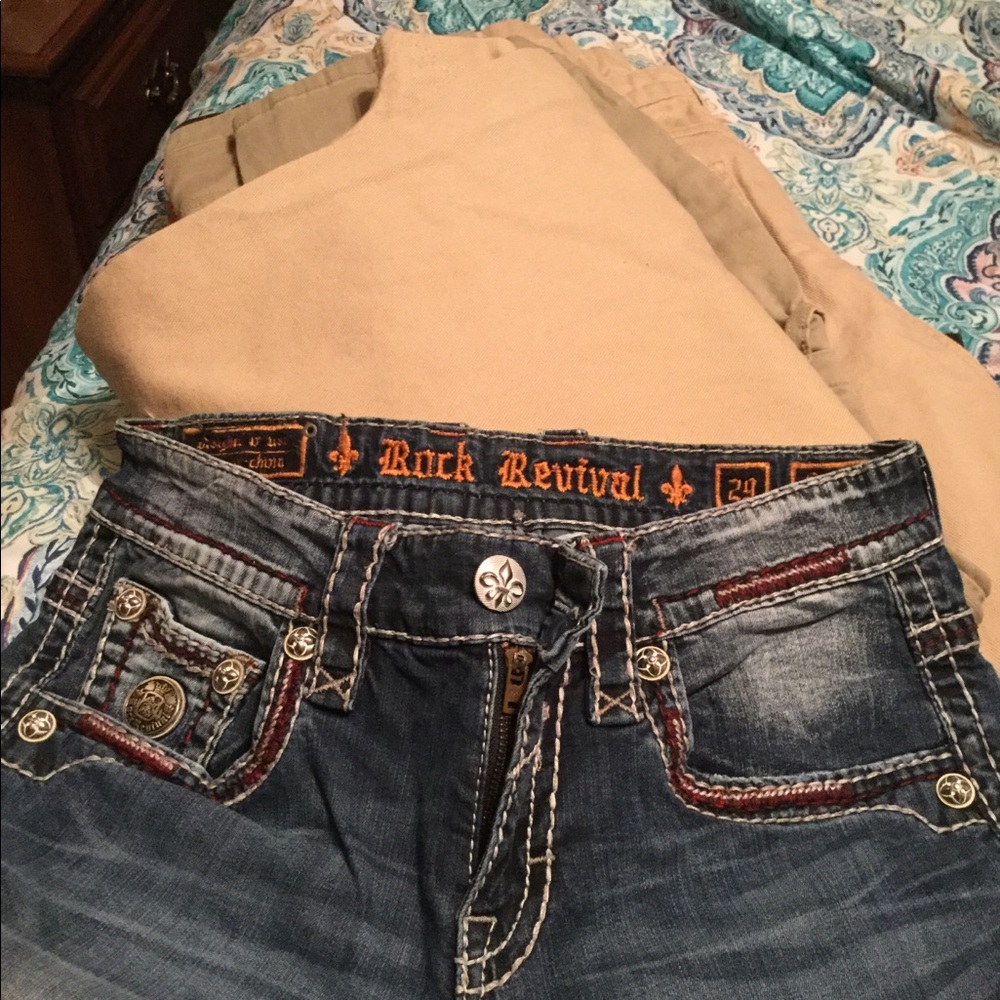 Rock revival jeans